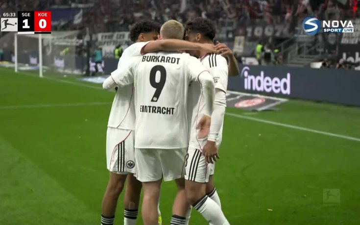 Айнтрахт Франкфурт - Кьолн 2:2 /репортаж/