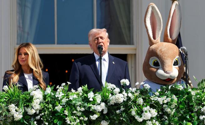 „Бием се за вашето бъдеще“ - Мелания Тръмп към децата в Иран на Великден