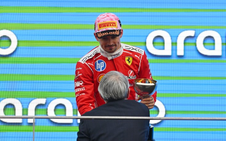 Шарл Льоклер с голямо признание от принца на Монако