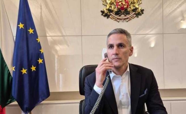 Гюров разговаря с държавния секретар на САЩ Марко Рубио