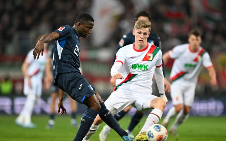 Хофенхайм не се предаде и взе точка от гостуването си на Аусбург