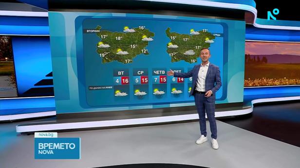 Прогноза за времето | Обедна емисия | 13 апр. 2026