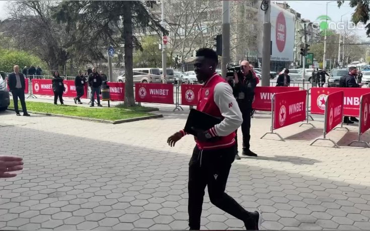 ЦСКА пристигна на 