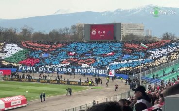 Разярен бик - хореографията на Левски в дербито срещу ЦСКА (видео)