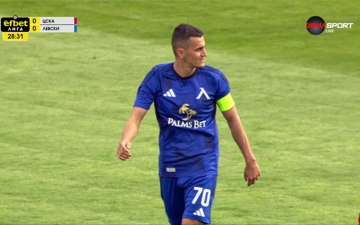 ЦСКА - Левски 0:0 /първо полувреме/