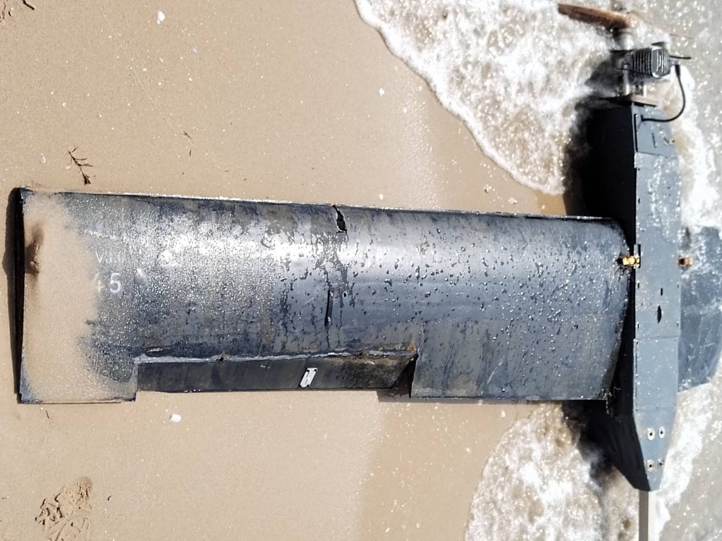 Дрон изплава на плажа в Несебър