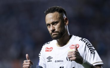 Неймар вкара при равенство на Сантос