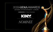 Новата визуална идентичност на KINO NOVA с номинация от престижните GEMA Awards