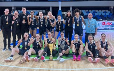 Баскетболистките на Монтана отново триумфираха с шампионската титла