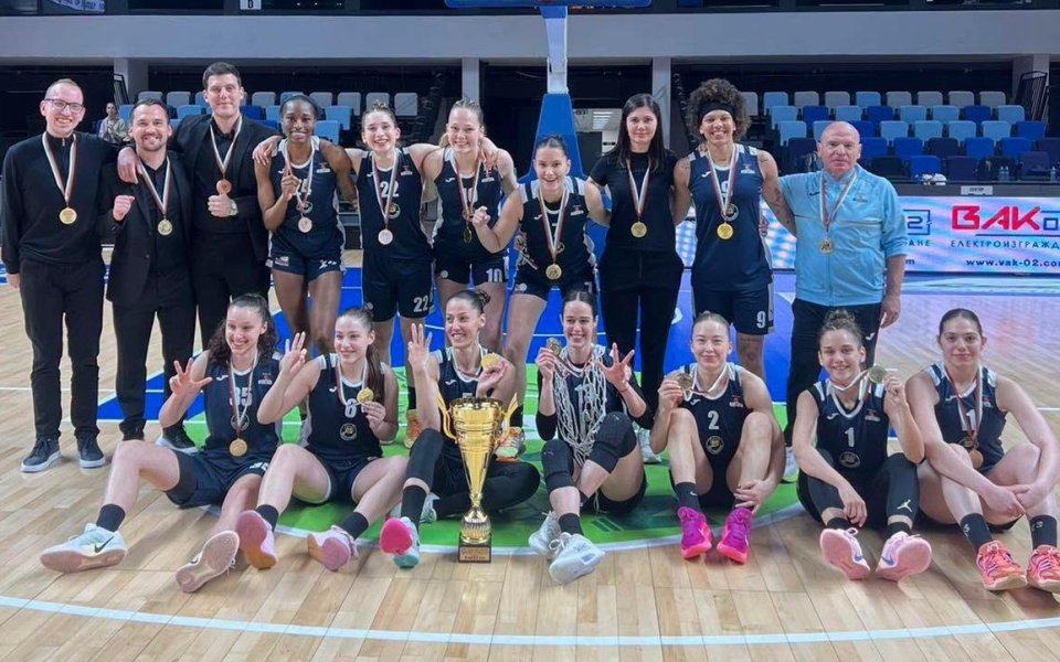 Баскетболистките на Монтана отново триумфираха с шампионската титла
