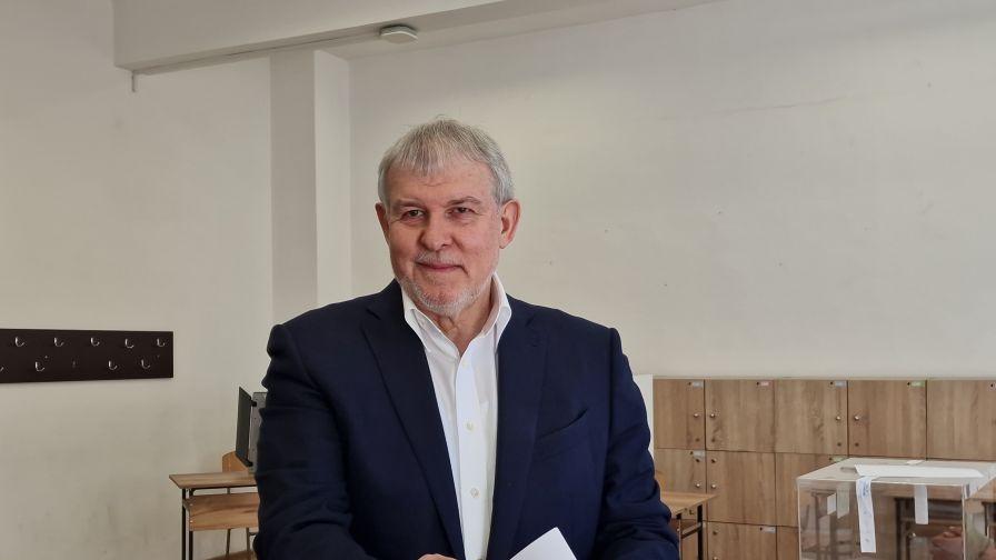 Румен Христов: Гласувам за добруването на българския народ