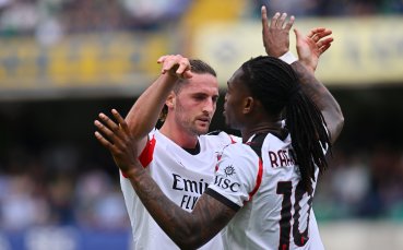 Милан изскочи втори след мъчна победа във Верона