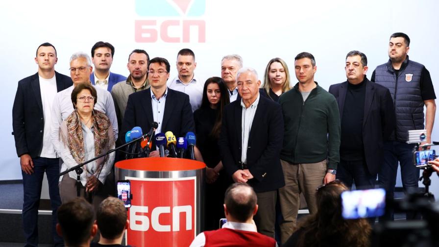 <p>Лидерът на БСП с първи коментар след края на изборния ден</p>