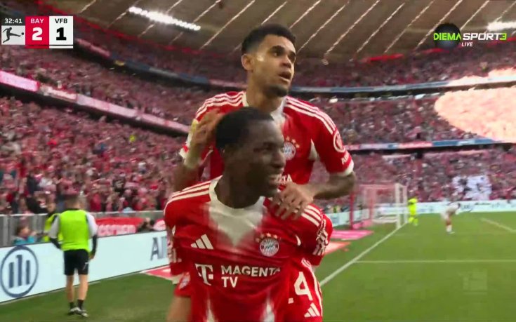 Байерн Мюнхен - Щутгарт 4:2 /репортаж/