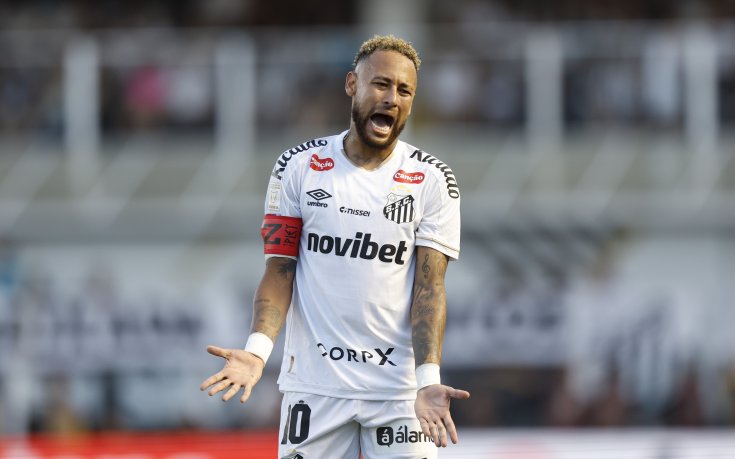 Силен Неймар не успя да спаси Сантос срещу Флуминензе (видео + снимки)