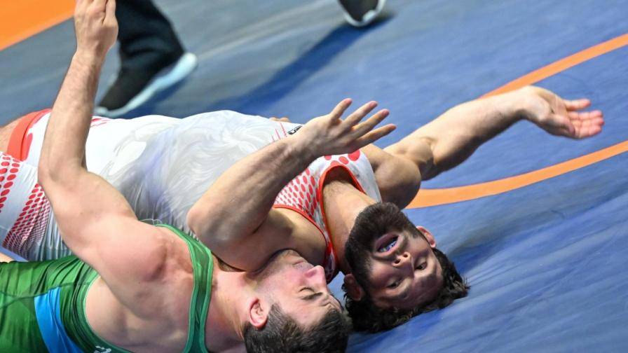 Семен Новиков спечели сребро на Европейското по борба в Тирана