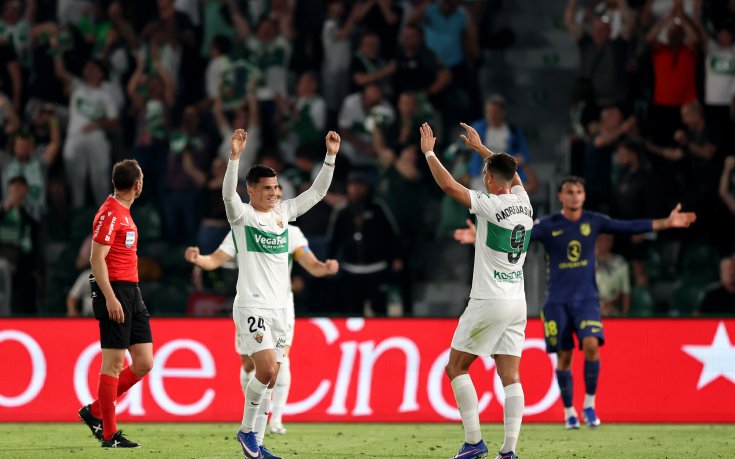 Десет от Атлетико Мадрид загубиха от Елче в голово шоу