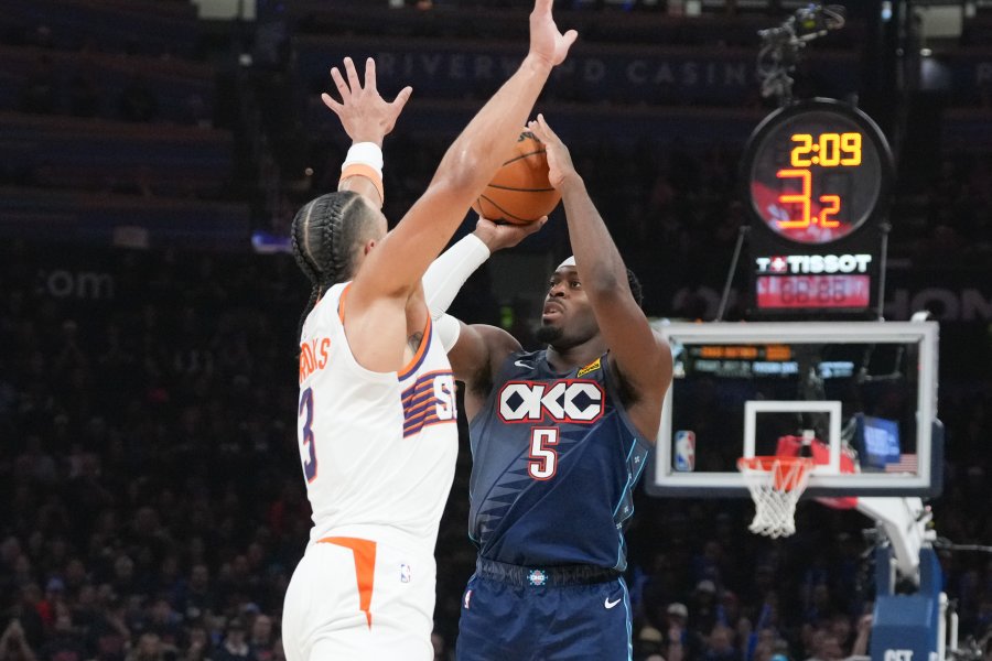 Оклахома Сити Тъндър Финикс Сънс1