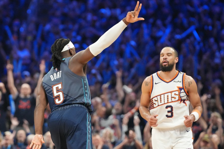 Оклахома Сити Тъндър Финикс Сънс1