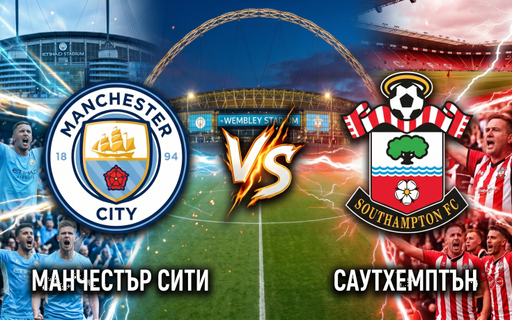 Манчестър Сити излиза в битка за нов финал срещу Саутхемптън