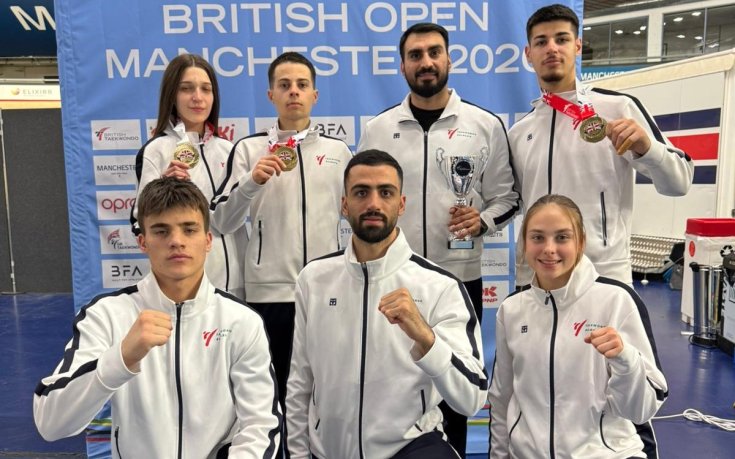Огромен успех за българските таекуондисти на Откритото първенство на Великобритания