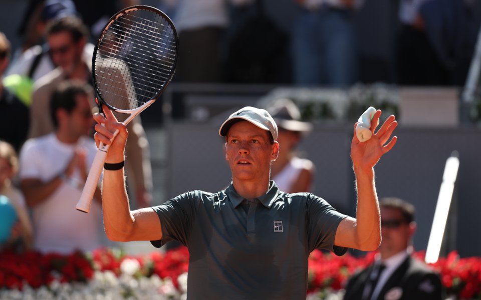 Яник Синер - Елмер Мьолер 2:0 сета / ATP 1000 Мадрид, 1/16-финал, 26.04.2026 г.