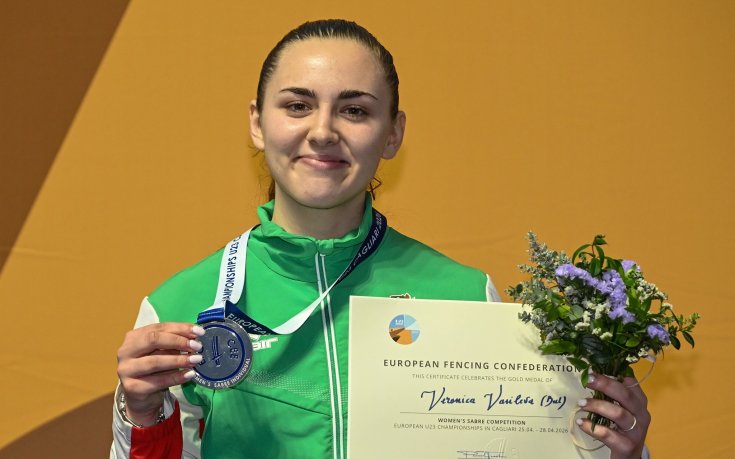 Златен медал за България: Василева покори върха на сабя