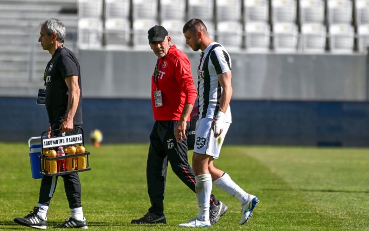 Тежка контузия за защитник на Локомотив Пловдив