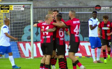 Доминик Янков откри за Локомотив София срещу Септември (видео)