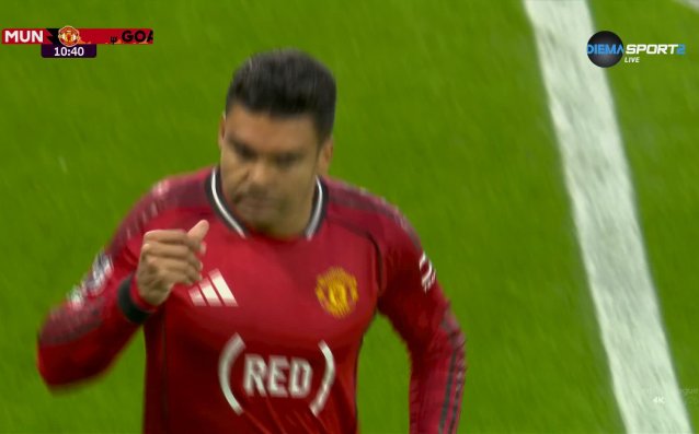 Каземиро откри за Манчестър Юнайтед срещу Брентфорд (видео)