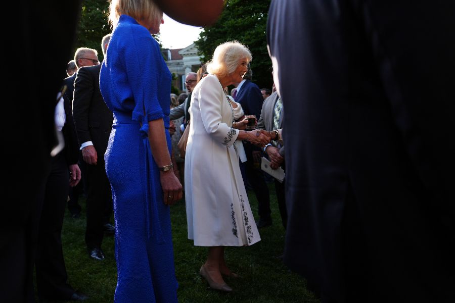 <p>Крал Чарлз и кралица Камила на държавно посещение в САЩ.</p>