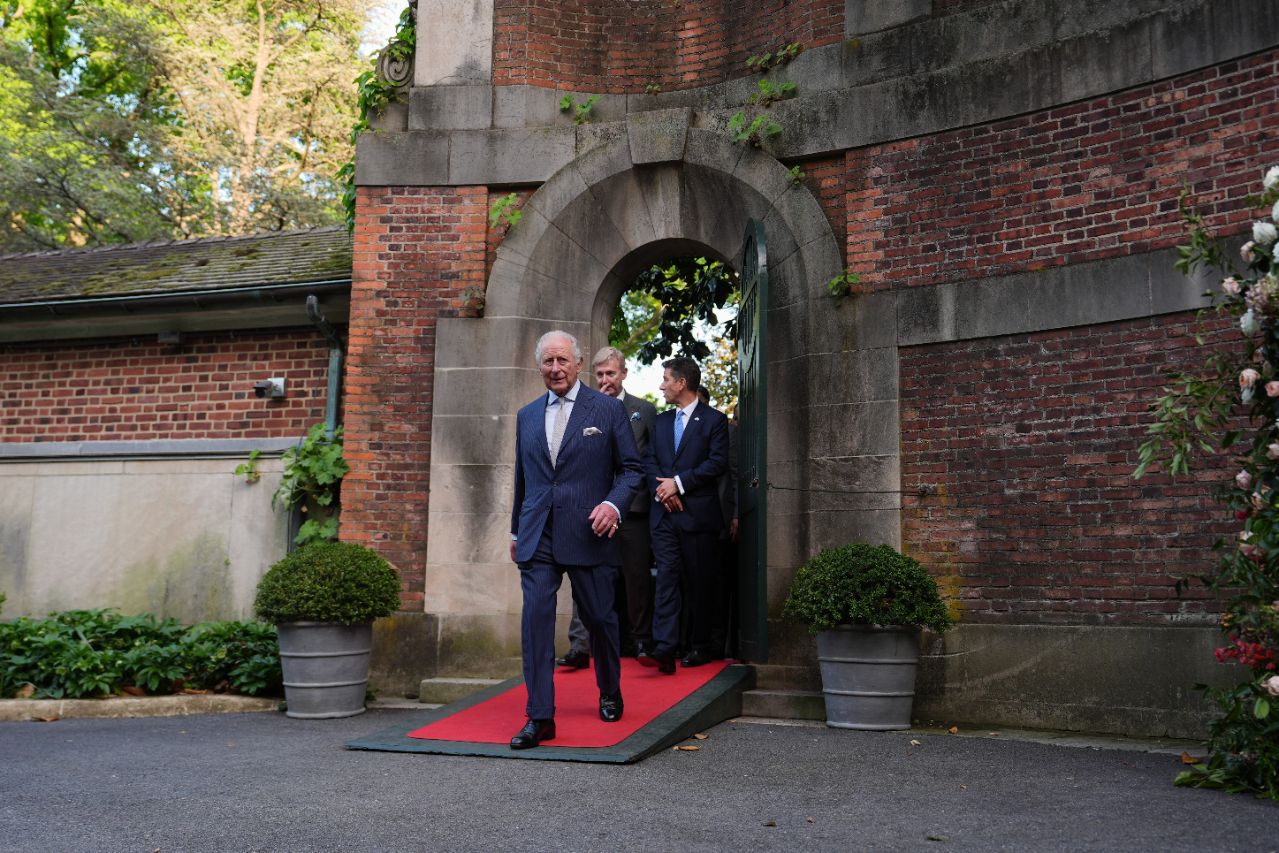 <p>Крал Чарлз и кралица Камила на държавно посещение в САЩ.</p>