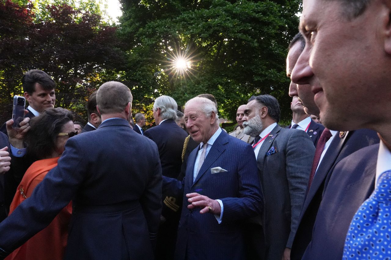 <p>Крал Чарлз и кралица Камила на държавно посещение в САЩ.</p>