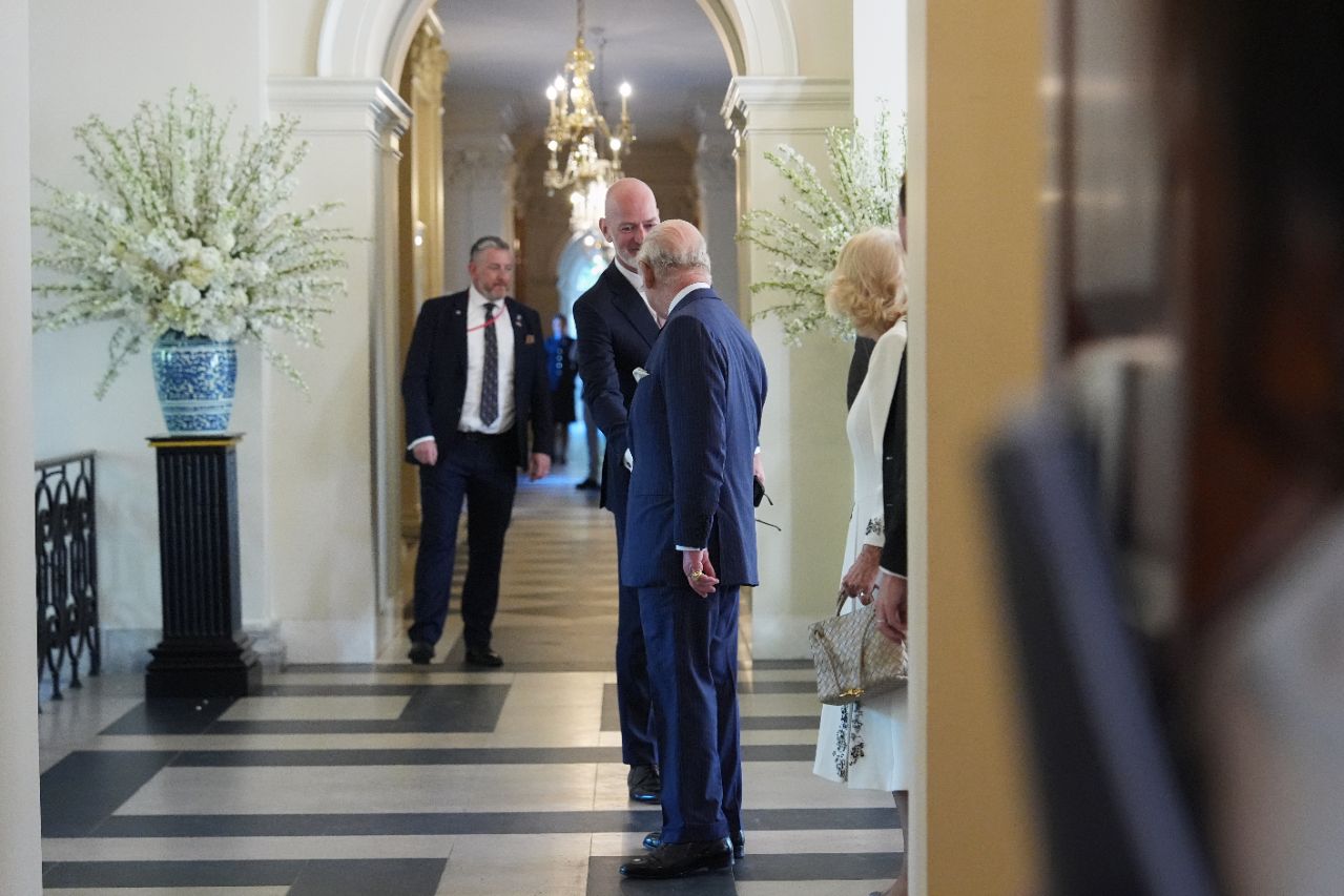 <p>Крал Чарлз и кралица Камила на държавно посещение в САЩ.</p>