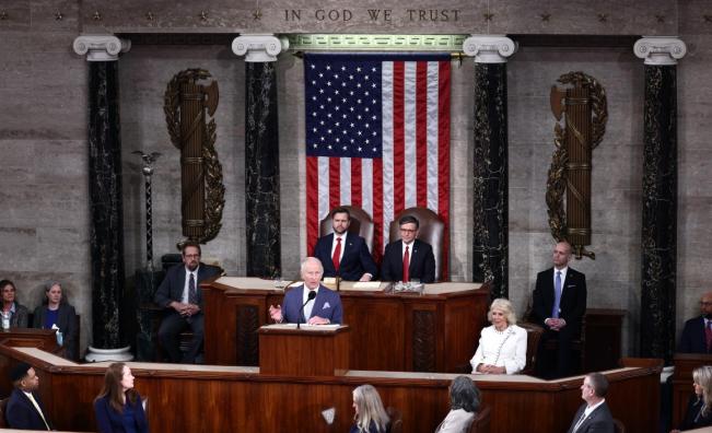 Крал Чарлз III с историческа реч пред Конгреса в САЩ