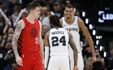 Сан Антонио елиминира Портланд в плейофите на НБА