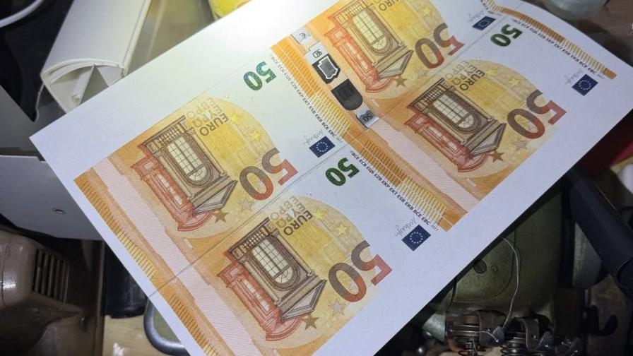 МВР разкри печатница за фалшиви евро в София