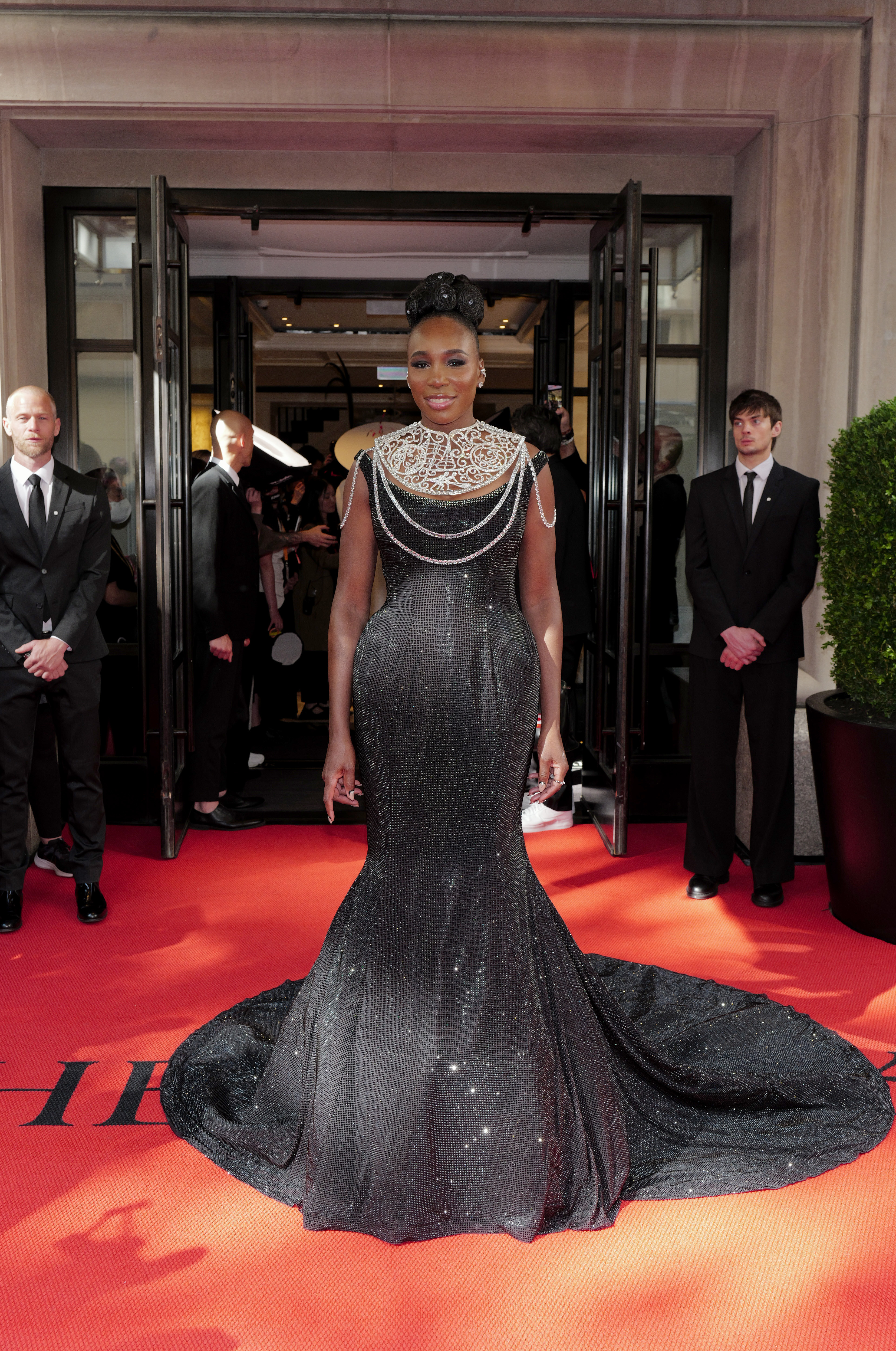 <p>Черен блясък и диаманти - Винъс Уилямс на Met Gala.</p>