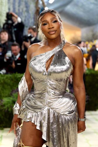Серина Уилямс блести в сребърна визия на Met Gala