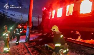 Русия удари пътнически влак в Николаевска област