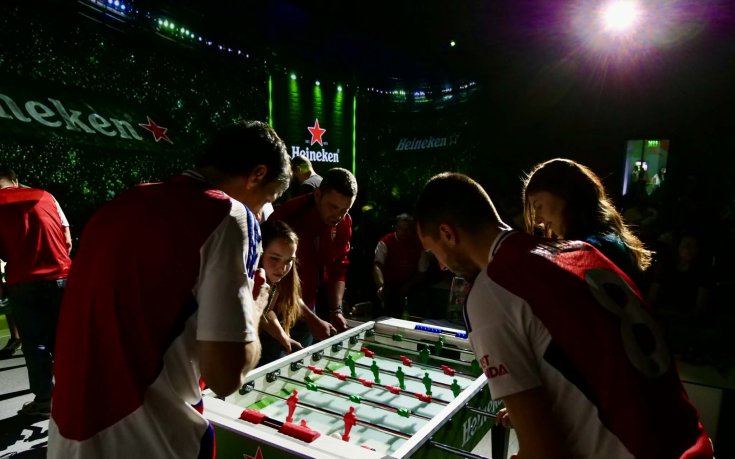 Heineken® организира единствена по рода си прожекция на полуфиналите на UEFA Champions League