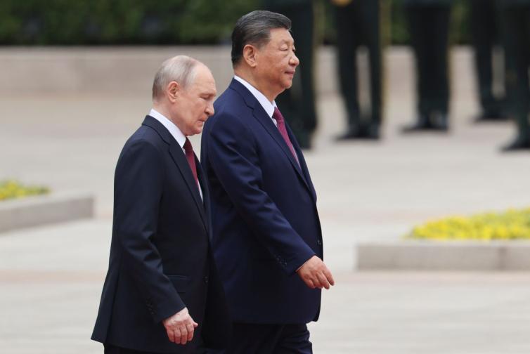 Си путин среща китай