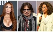 Коулрофобия, чиклефобия и атаксофобия: От какво се ужасяват Меган Фокс, Джони Деп и Опра Уинфри?