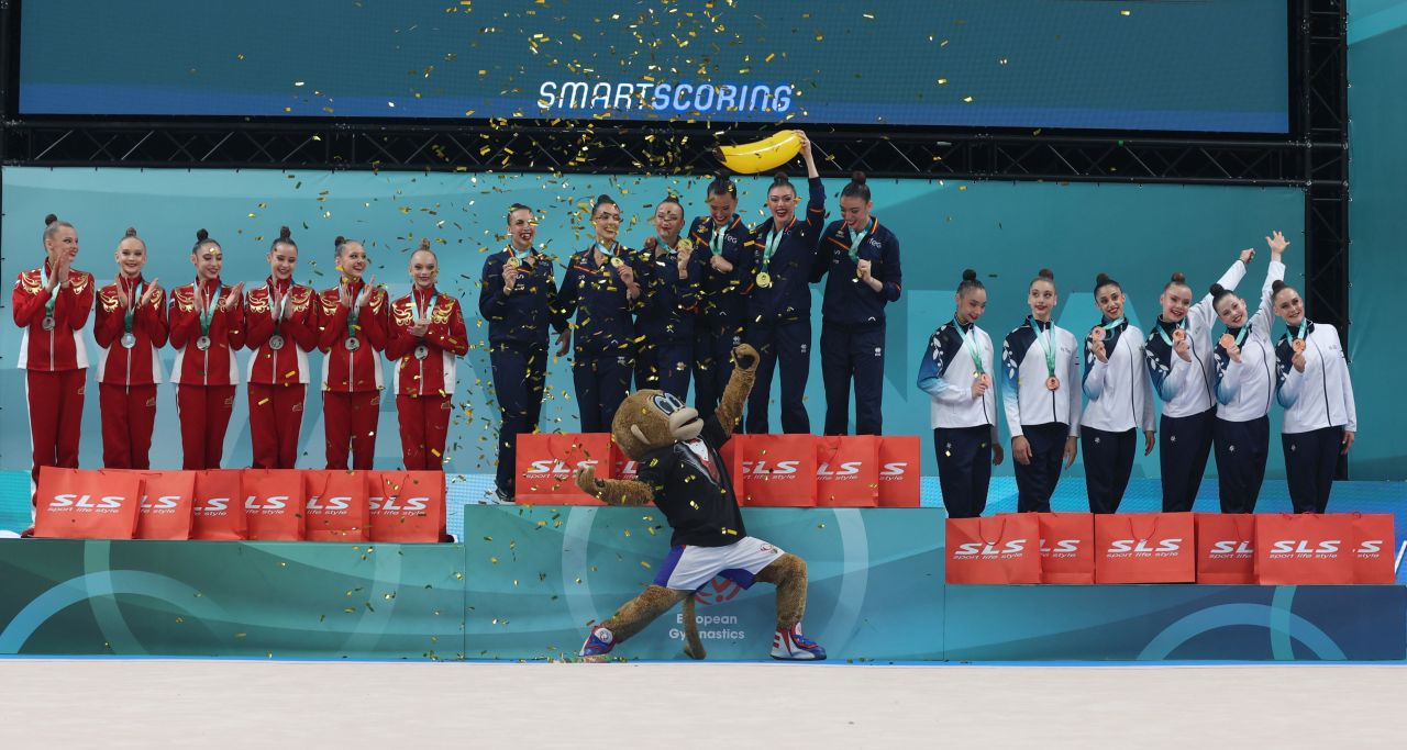 Златен триумф! България е отборен шампион на Европейското по художествена гимнастика