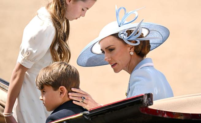 Блясък и кралски разкош: Кейт Мидълтън очарова Лондон на парада Trooping the Colour 2026