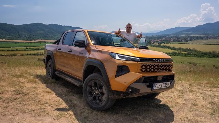 <p>Ореолът около Toyota Hilux e непокътнат (тест драйв)</p>