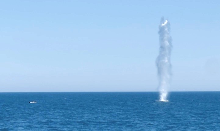 Военноморските сили унищожиха дрейфащ дрон край Кранево