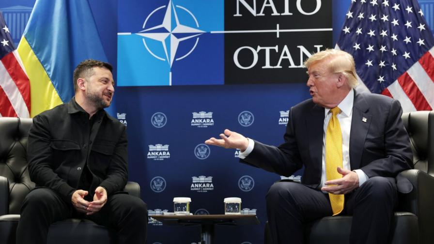 Володимир Зеленски и Доналд Тръмп