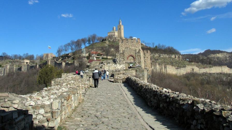 Крепостта Царевец в Търново днес