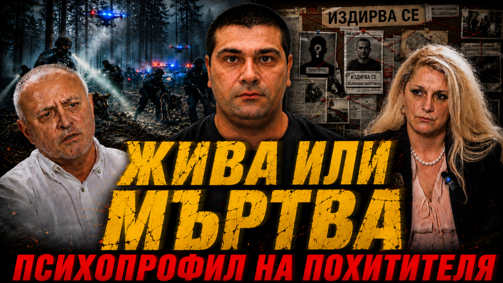 Криминалният психолог Неделчо Стойчев в Телеграфно подкастът: Похитителят Асен има психопатни черти